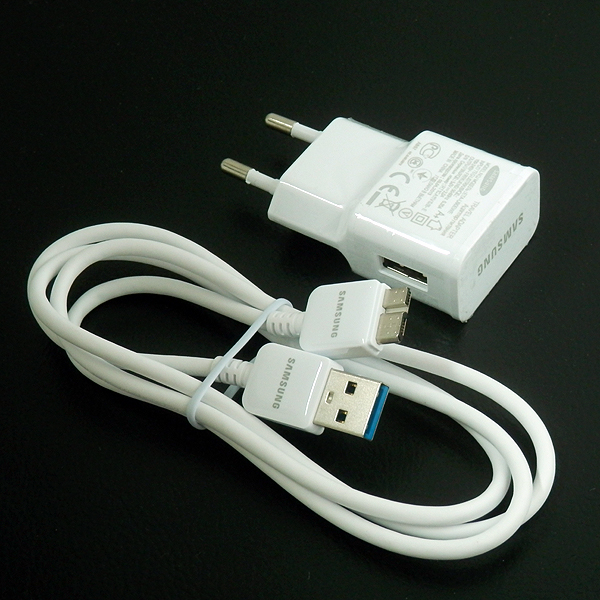 Original charger for Samsung Galaxy Note 3 III GTN900 2A Eu Plug USB 3