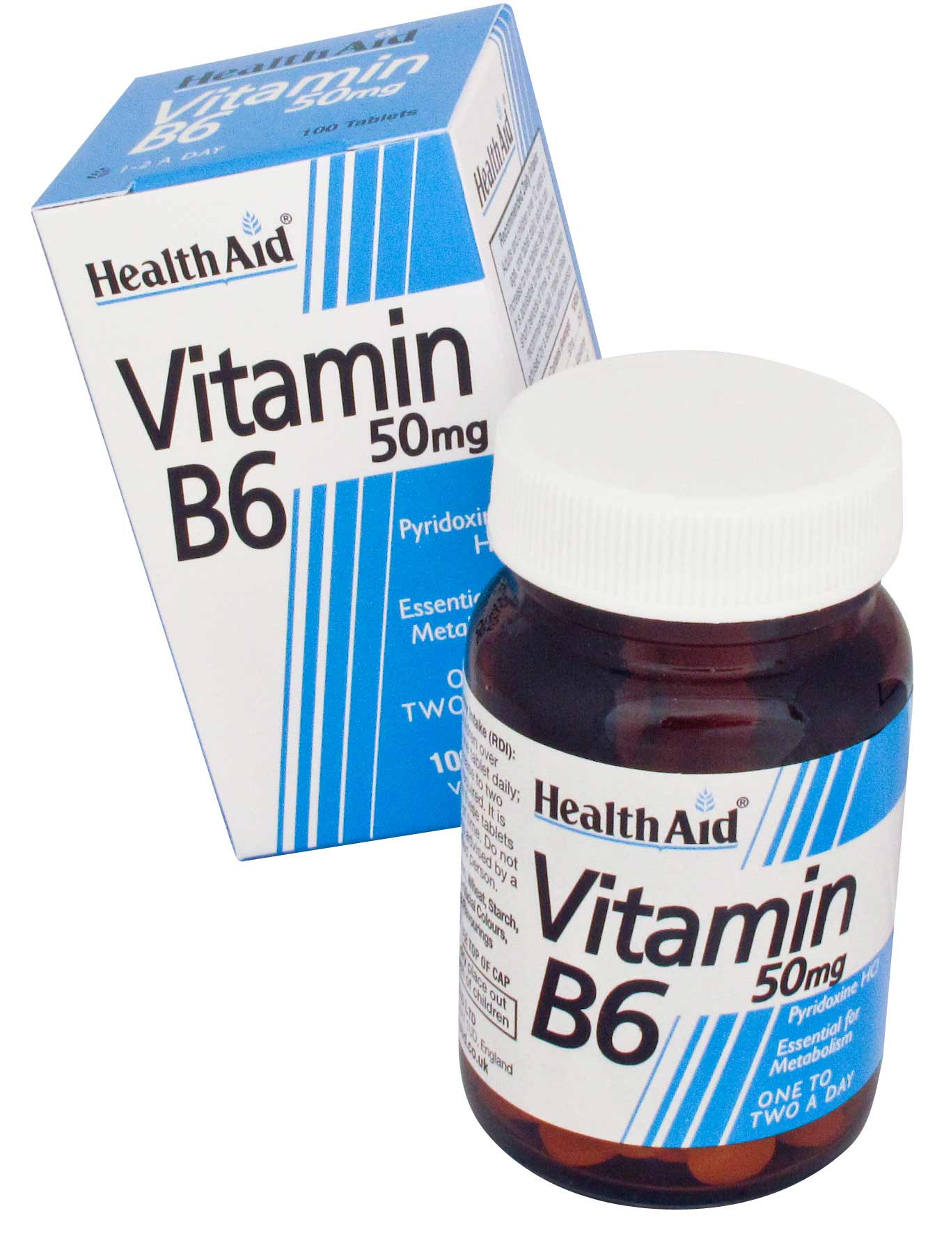 Online HealthAid Vitamin B6 (Pyridoxine HCl) 10mg - 100 Tablets Prices ...