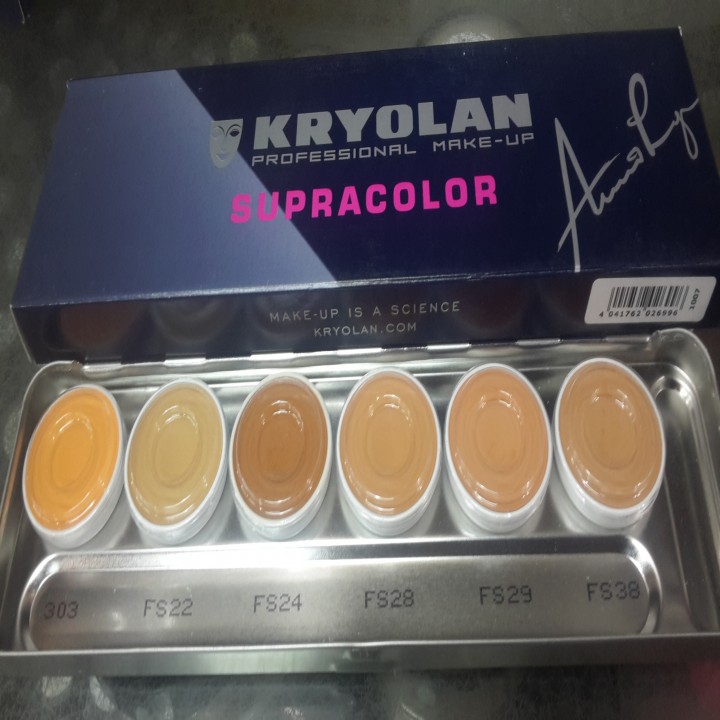 Buy Kryolan Supracolor Concealer Pallete - 6 Shades Online @ ₹1799 from