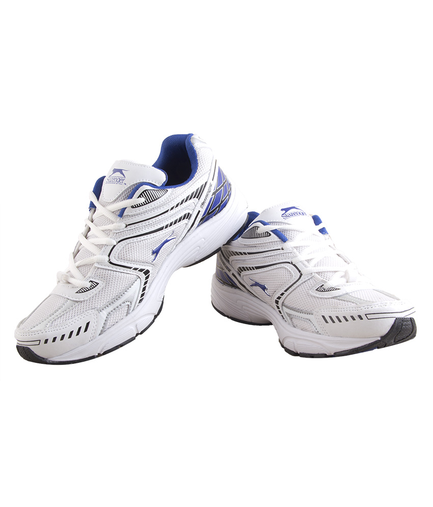 Buy Slazenger Moscow White And Blue Sports Shoe Online @ ₹1099 from ...