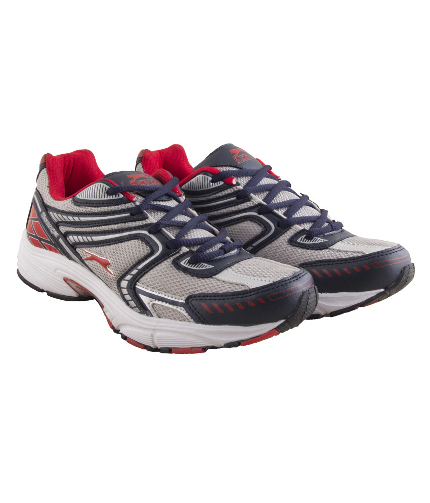 Buy Slazenger Moscow Navy And Red Sports Shoe Online @ ₹1099 from ShopClues