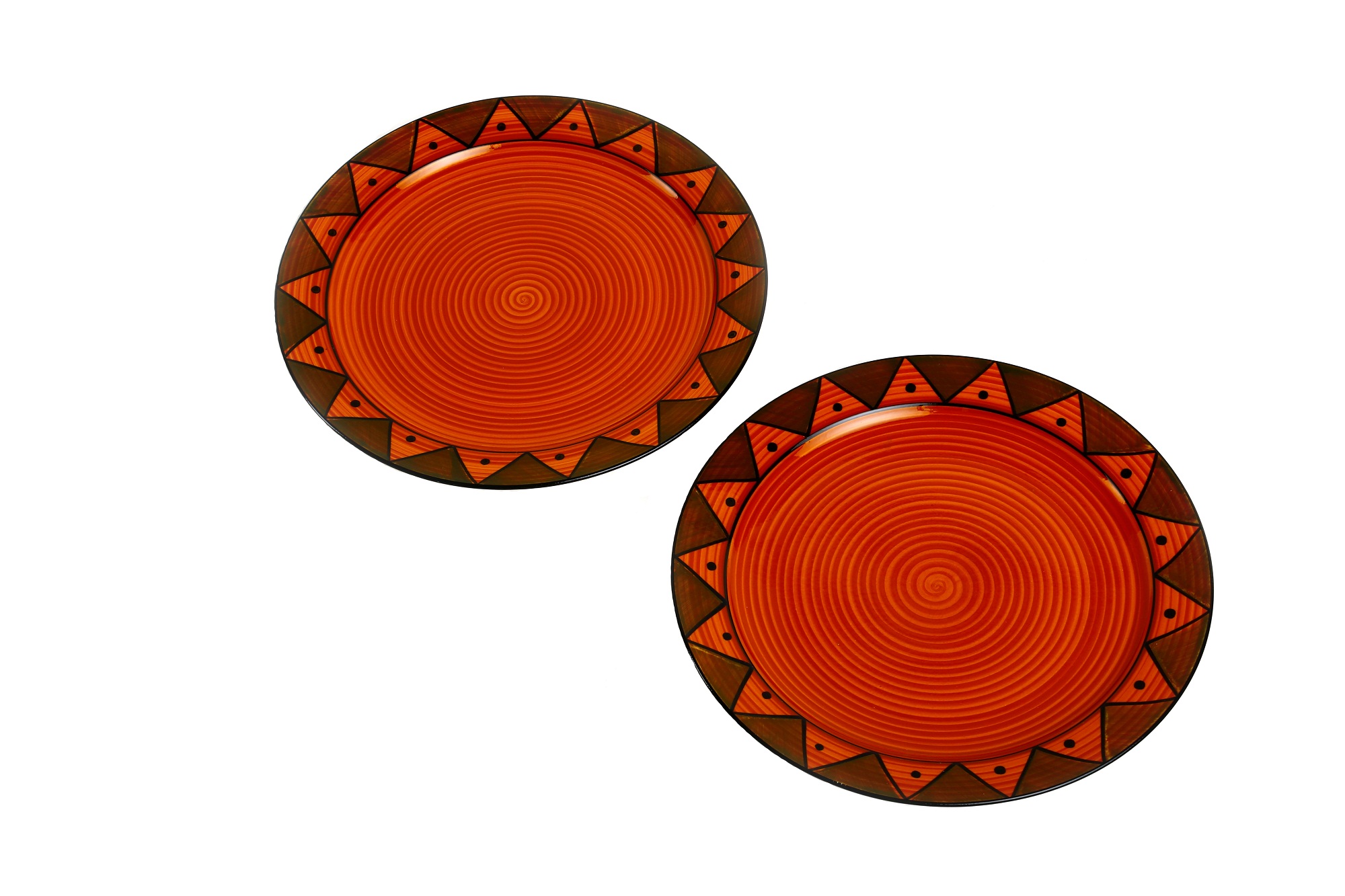 Buy Caffeine Ceramic Handmade Traditional Tribal Art Giant Round Rice