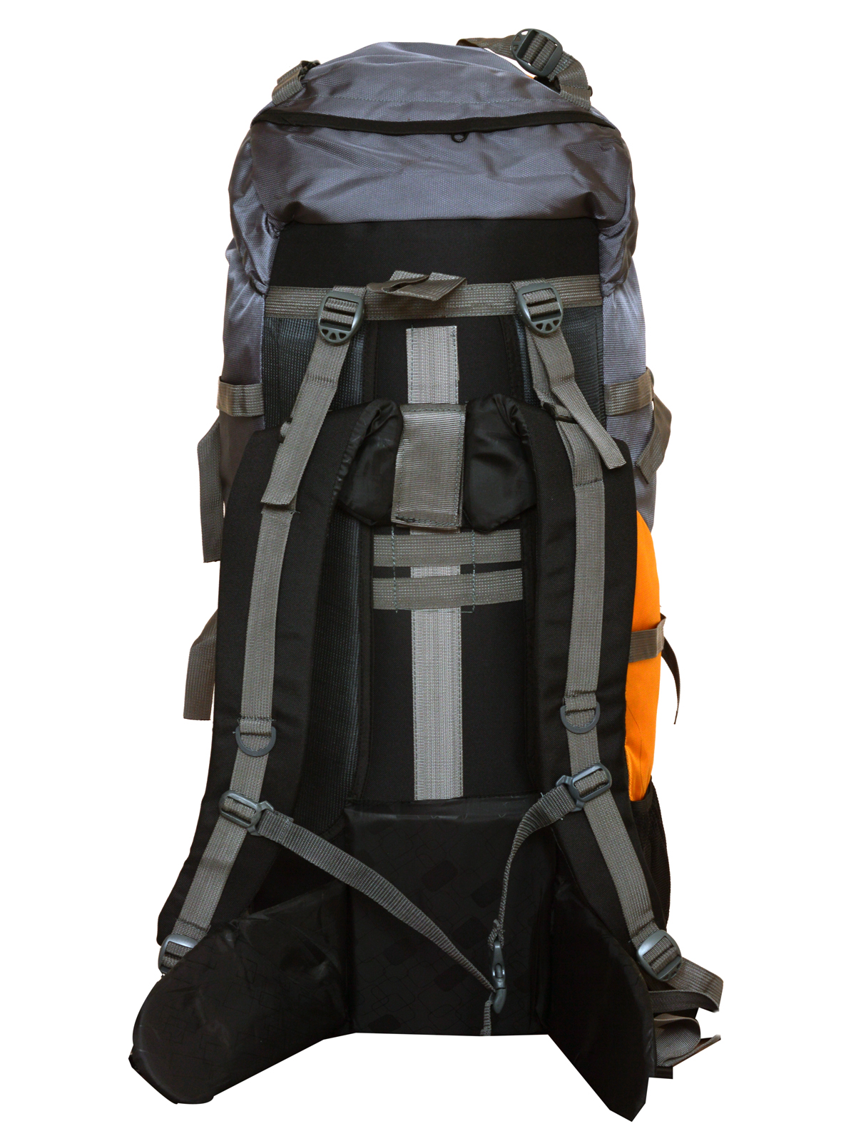 Buy Gleam Mountain Rucksack/Hiking/trekking bag/75Ltrs Orange Grey with ...