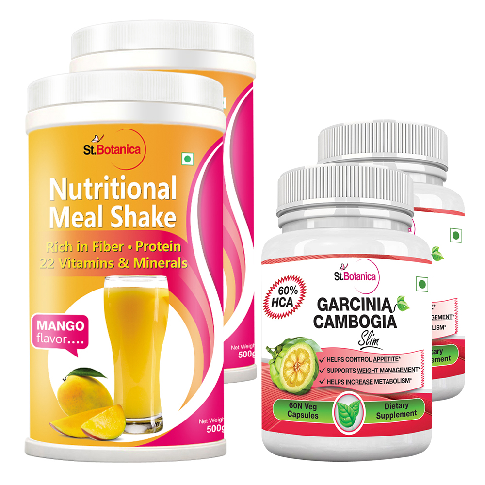 Buy Stbotanica Nutritional Meal Shake - Mango + Garcinia Cambogia Slim ...