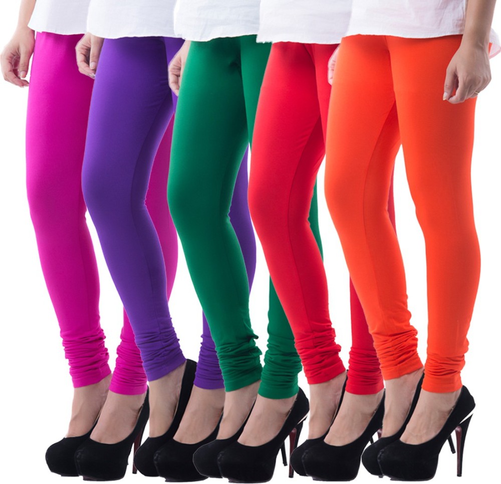 leggings cotton or viscose fabric