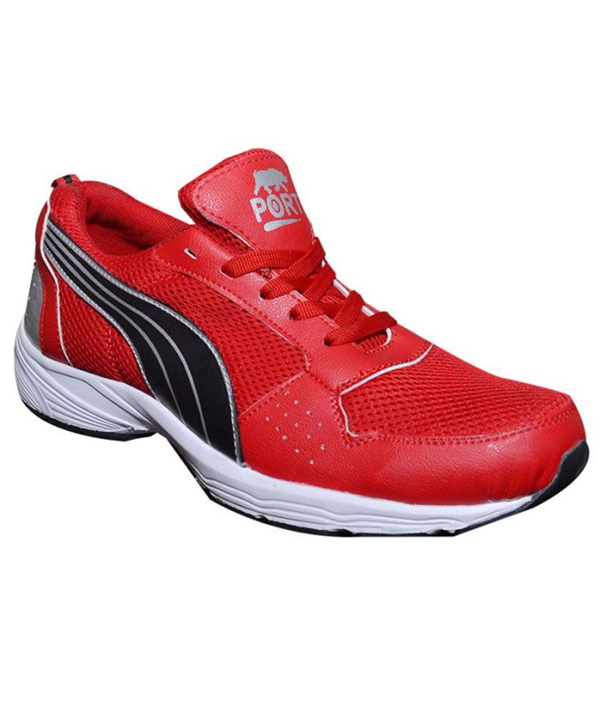 Buy Port Red Training Shoes Online @ ₹999 from ShopClues