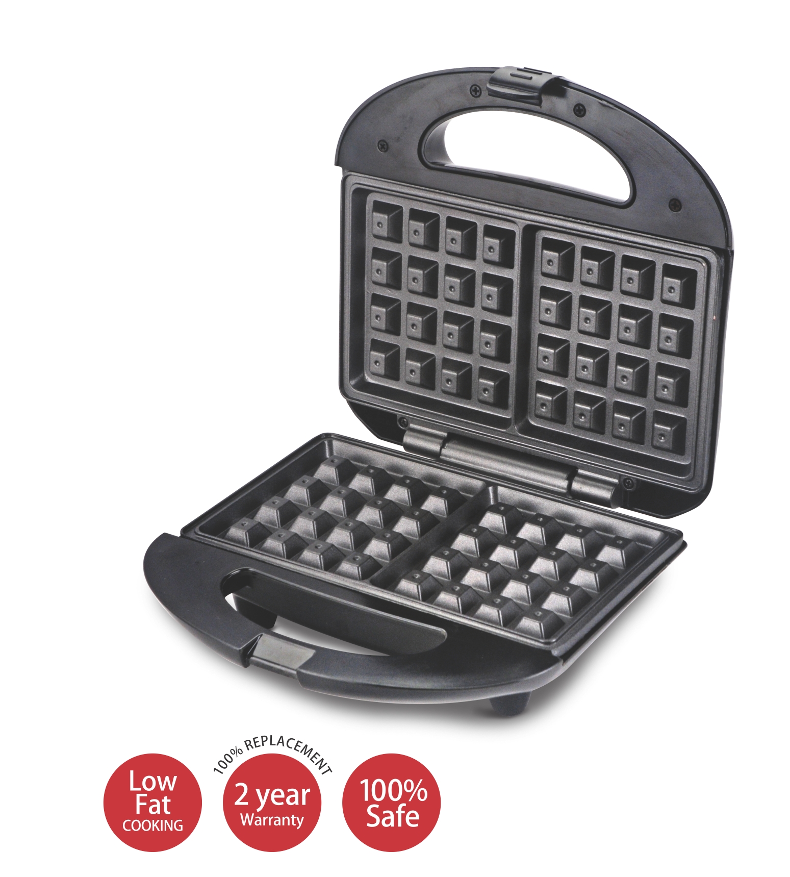 Buy Lifelong 105 Waffle Maker Black Silver Online ₹1339 from ShopClues
