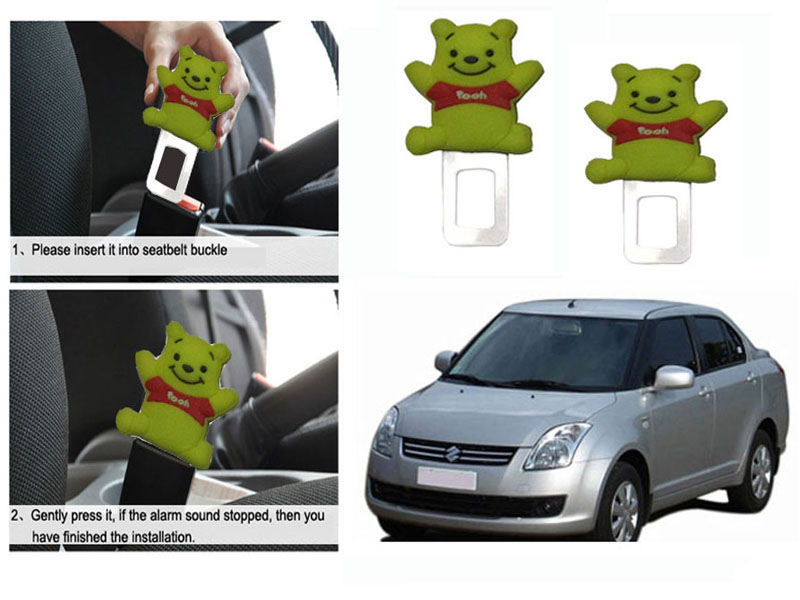 Buy Takecare Safety Seat Belt Buckle Alarm Stopper Clip Clamp For