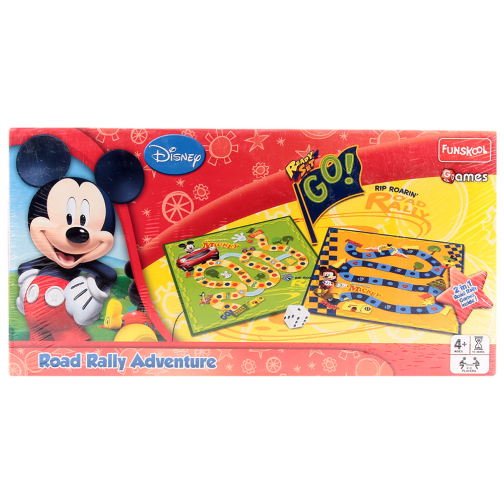 Buy Mickey Mouse Road Rally Adventure Board Game Online @ ₹249 from ...
