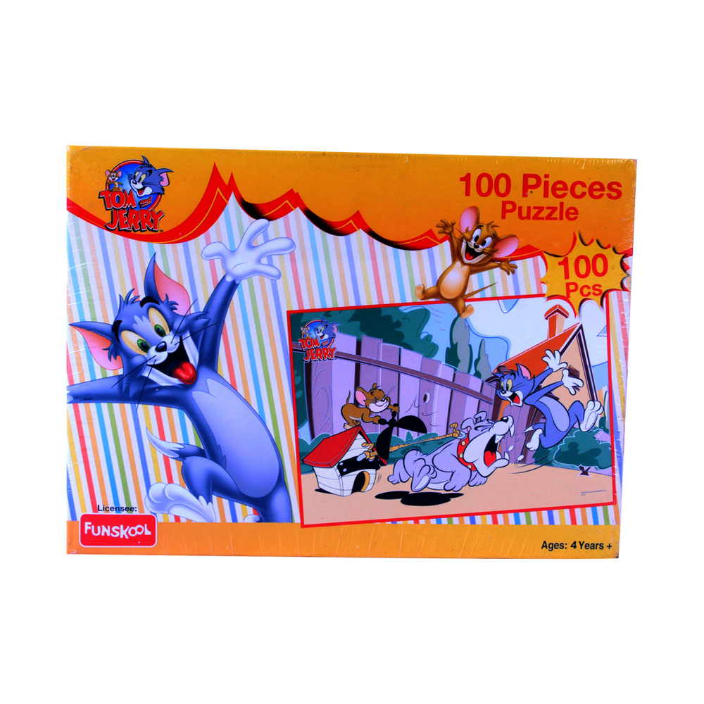 Buy Funskool Tom and Jerry 100 Piece Puzzle Online @ ₹175 from ShopClues