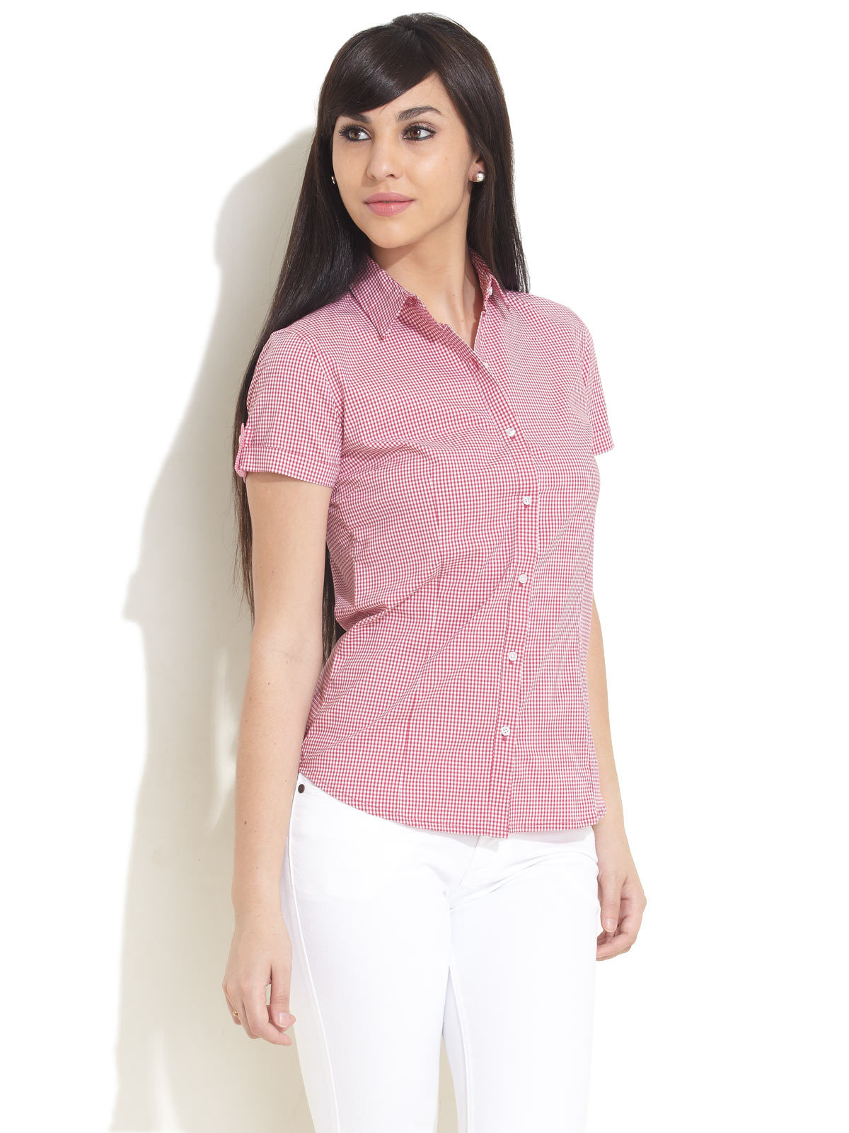 Stripe Epaulet Sleeve Shirt In India - Shopclues Online