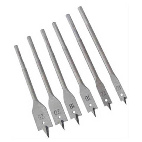 Buy 6pc Flat Wood Drill Bits.Suitable For Precision Drilling Into Hard