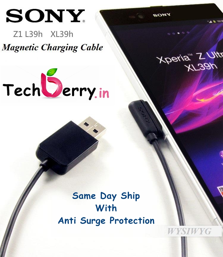 Chargeur Secteur Micro-USB Pour Sony Xperia Z1 Et Z Ultra – Noir, Robuste