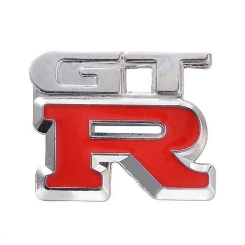 Buy Nissan GTR Grand Touring Racing 3D METAL Sports Car Logo Decal ...