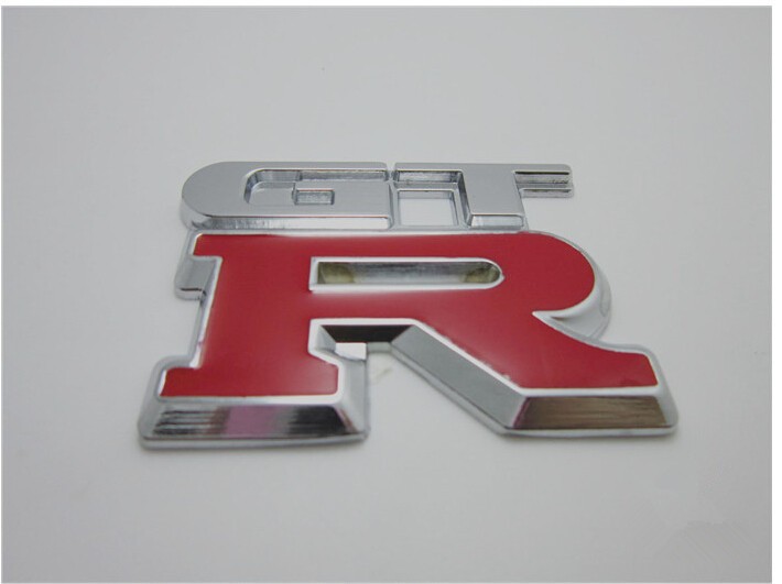 Buy Nissan GTR Grand Touring Racing 3D METAL Sports Car Logo Decal ...