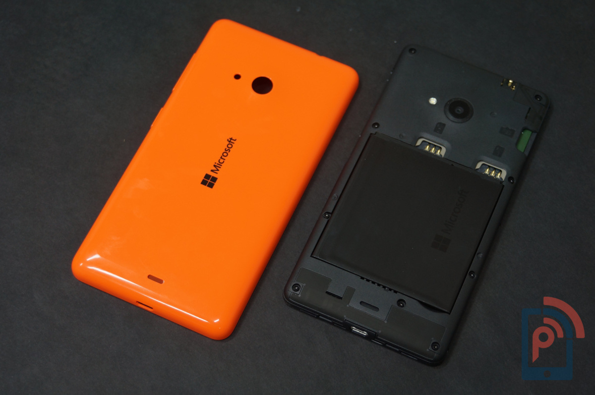 Cover Posteriore Nokia Lumia 540 Nero - Scocca Batteria Originale Con Tasti