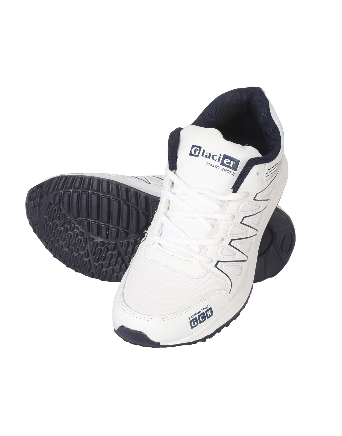 Buy Glacier White Sports Shoes for Men Online @ ₹639 from ShopClues