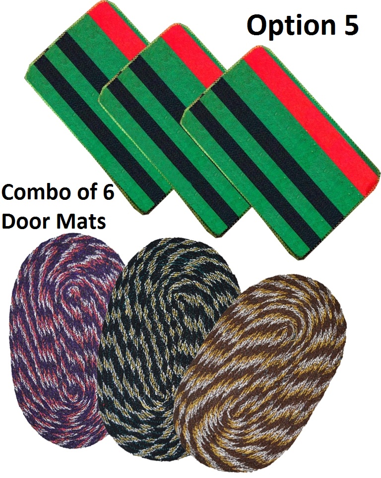 Online Combo of 6 Door Mats Prices Shopclues India