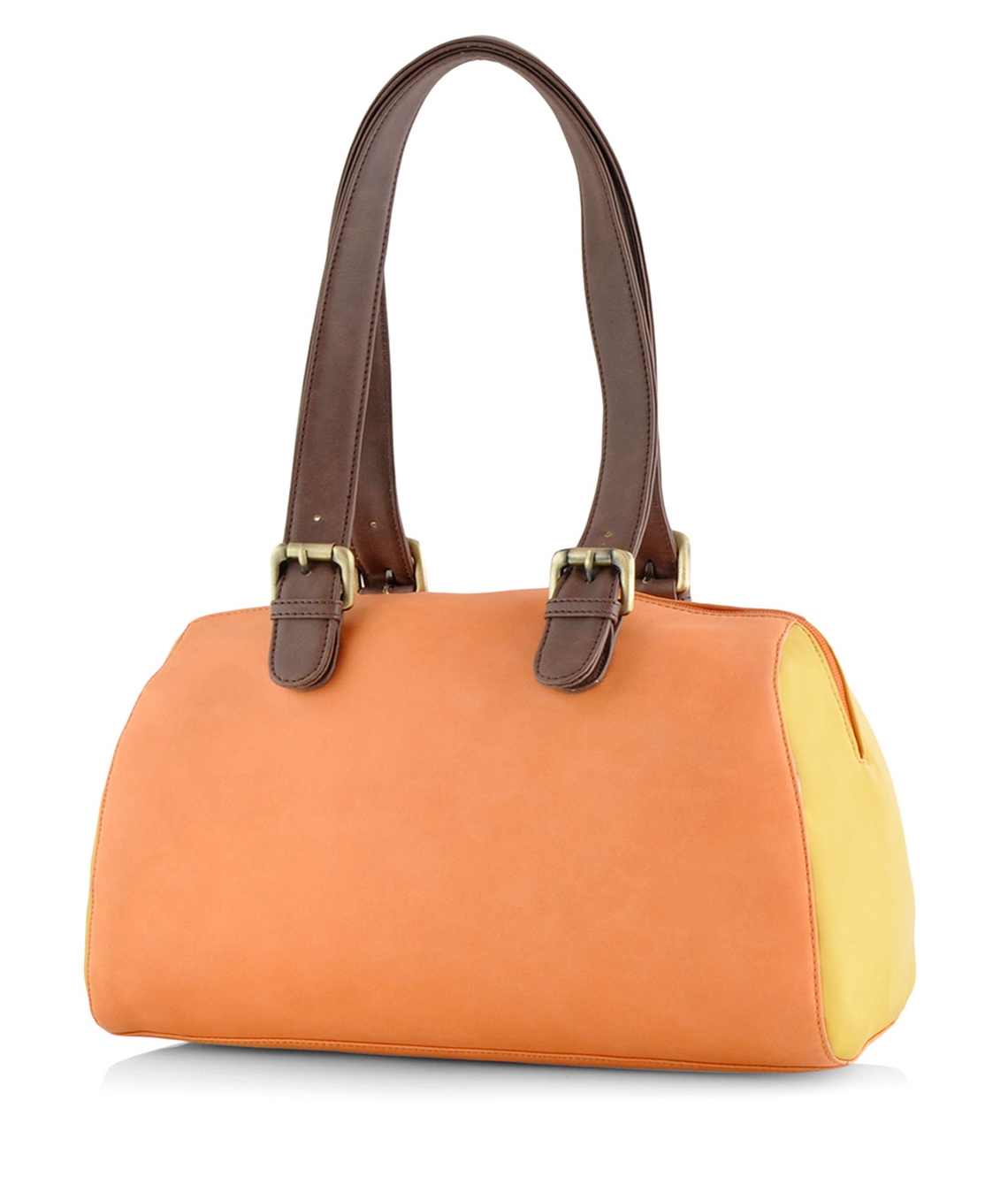 orange butterfly purse