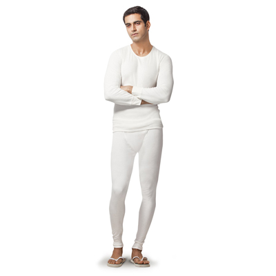 Buy VIP White Cotton Thermal Set (Pack Of 2) Online @ ₹1820 from ShopClues