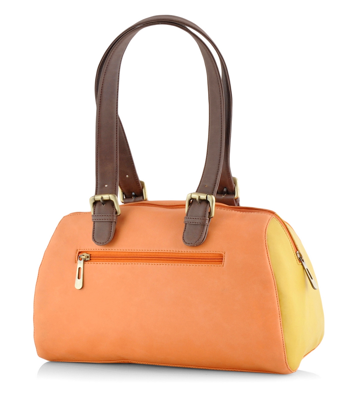 orange butterfly purse