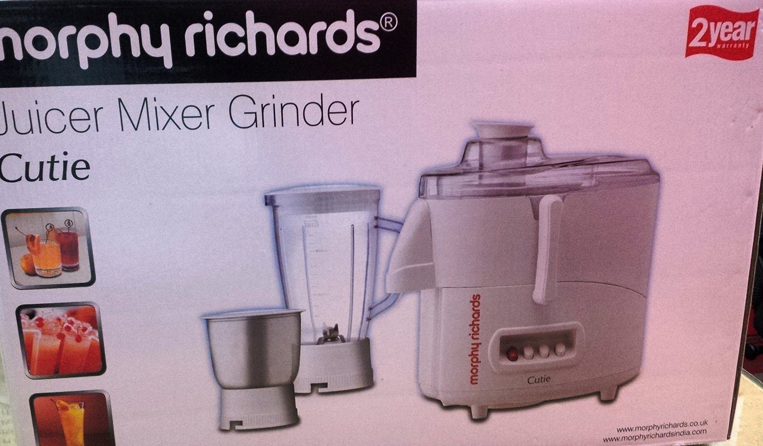 Buy Morphy Richards Juicer Mixer Grinder Cutie Online ₹2650 from