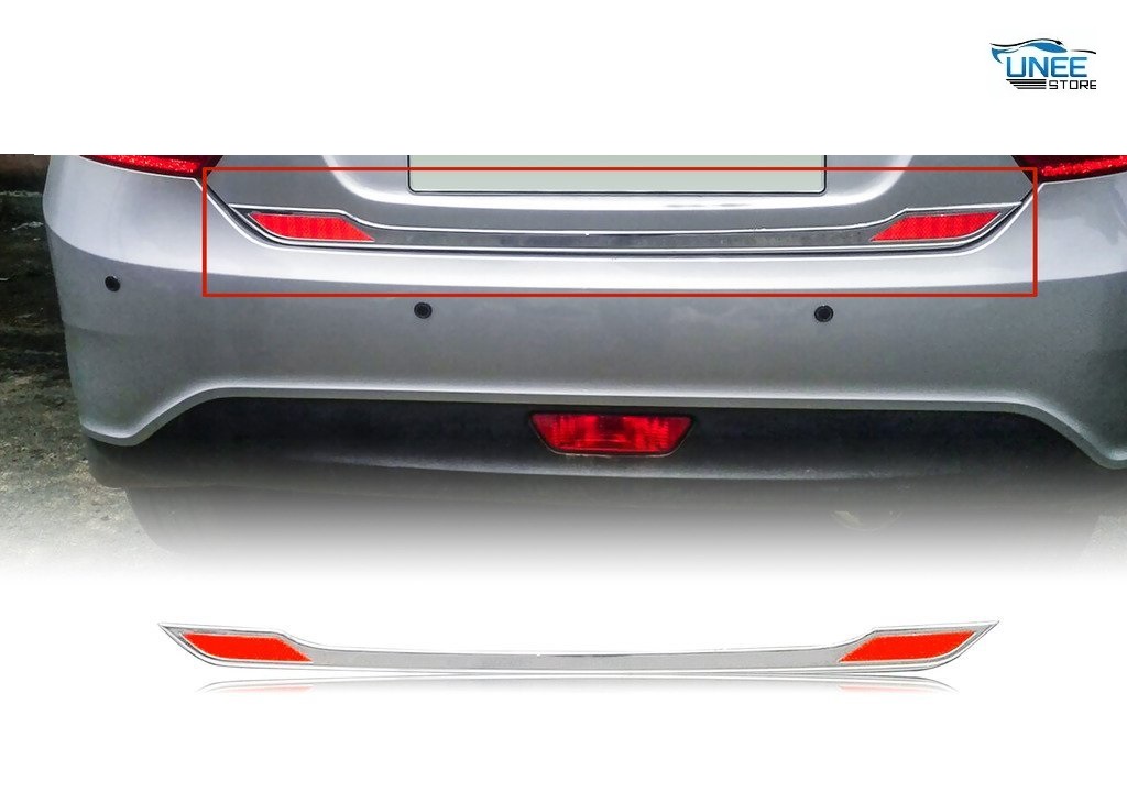 Buy UneestoreChrome Dicky Garnish With Reflector For Ciaz Online