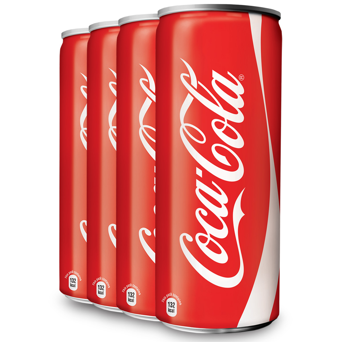 Buy CocaCola Can 300ml (Pack of 4) Online ₹108 from ShopClues