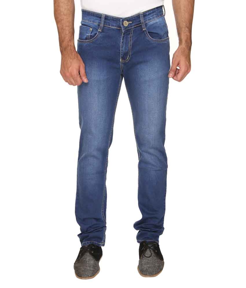 Buy Keepsake Men's Regular Fit Blue Jeans Online @ ₹669 from ShopClues