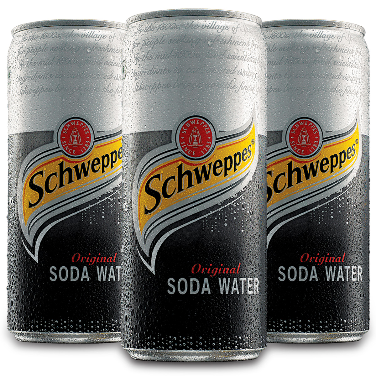 Buy Schweppes Soda Water Can 300ml Pack Of 3 Online 105 From ShopClues