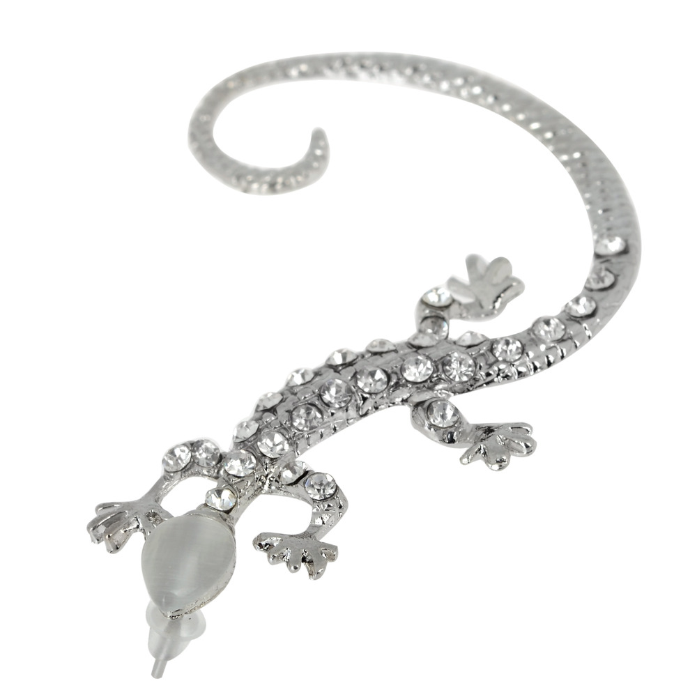 lizard stud earrings