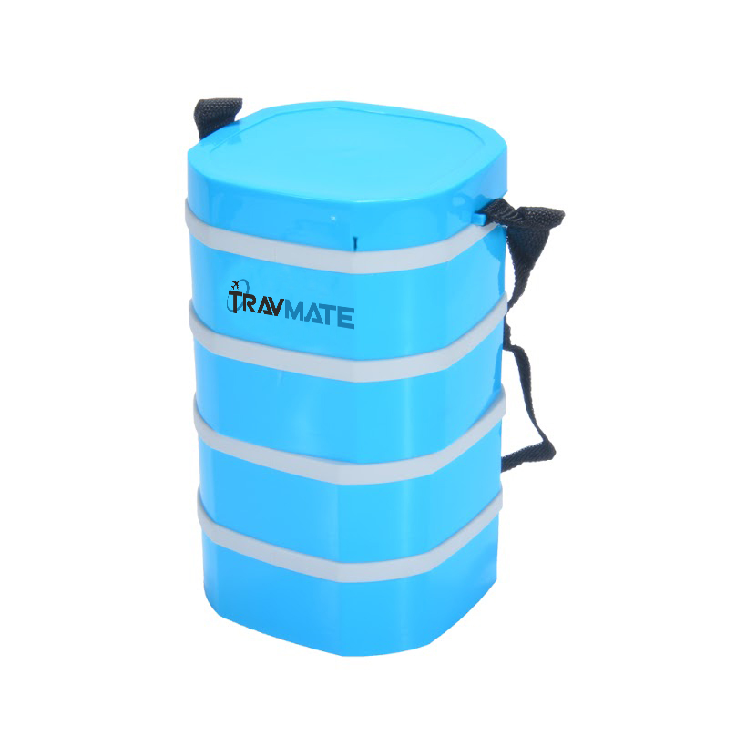 Buy Travmate Resizable Lunch Box (4 Food Grade Containers) Online ...