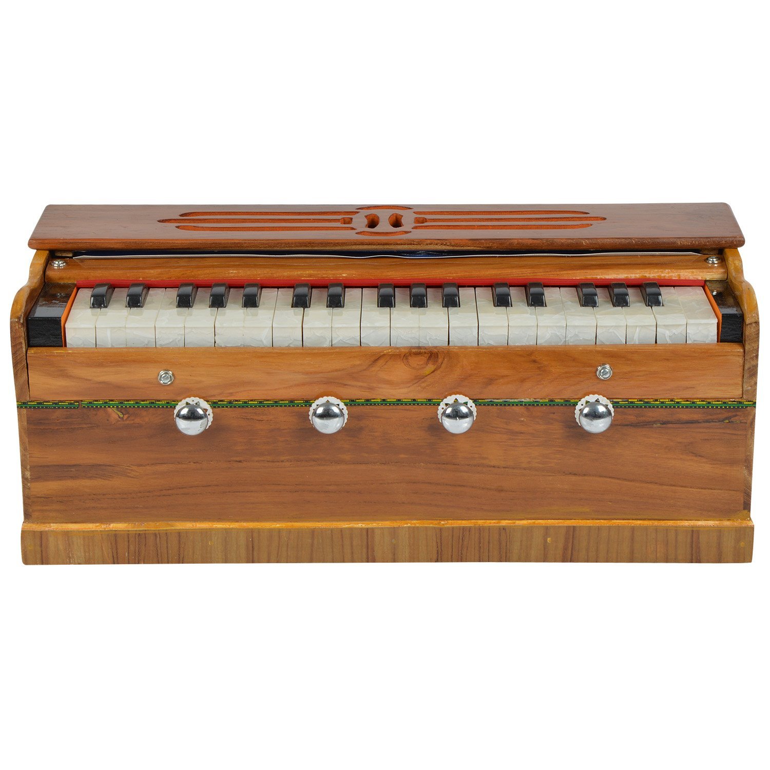 Buy Lakshman Sruthi Harmonium Single Reed, Brown Online ₹6690 from