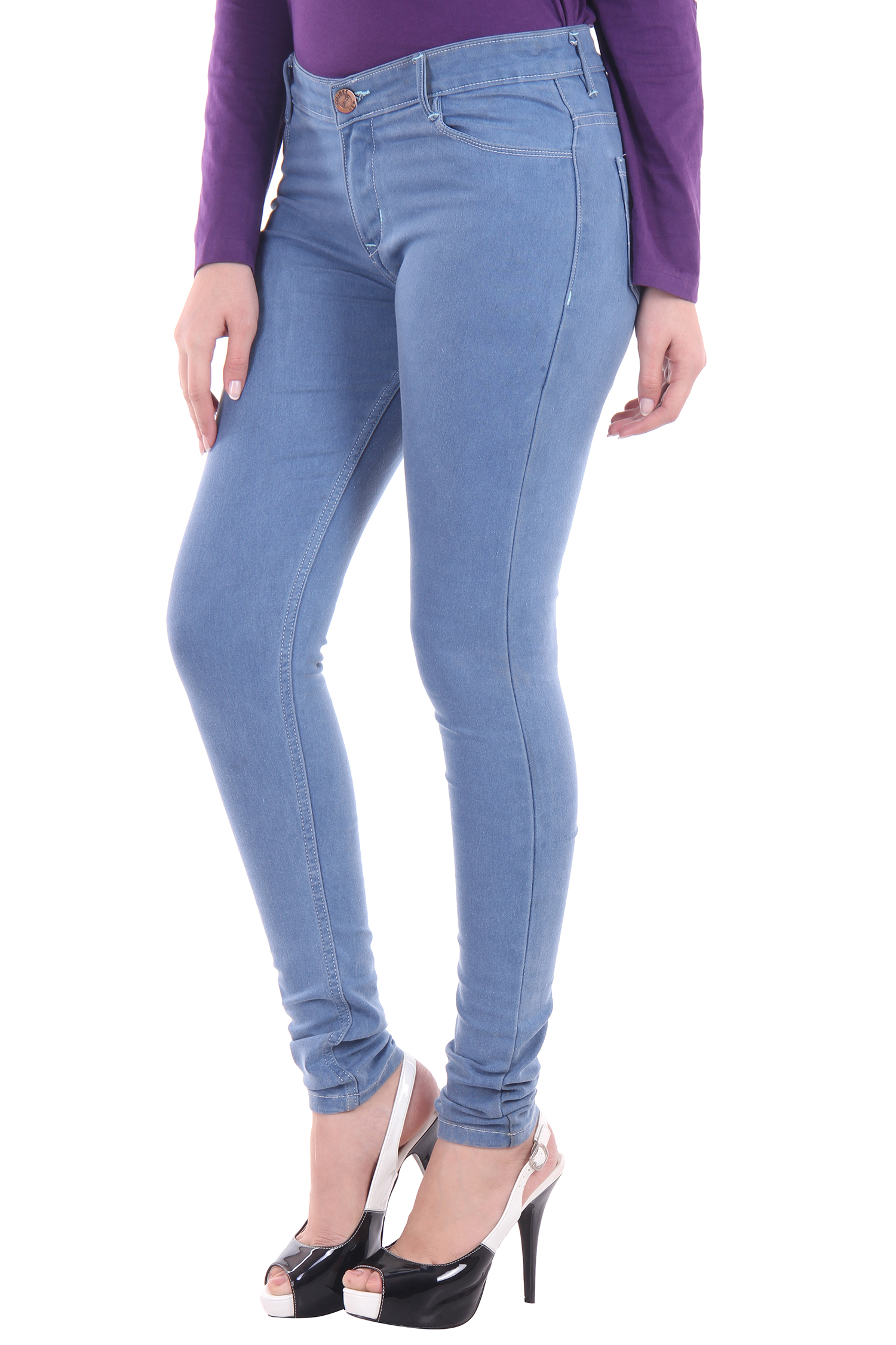 Buy Mynte Combo Of 3 Skinny Fit Premium Ladies Jeans (MEWJ-CMB3 ...