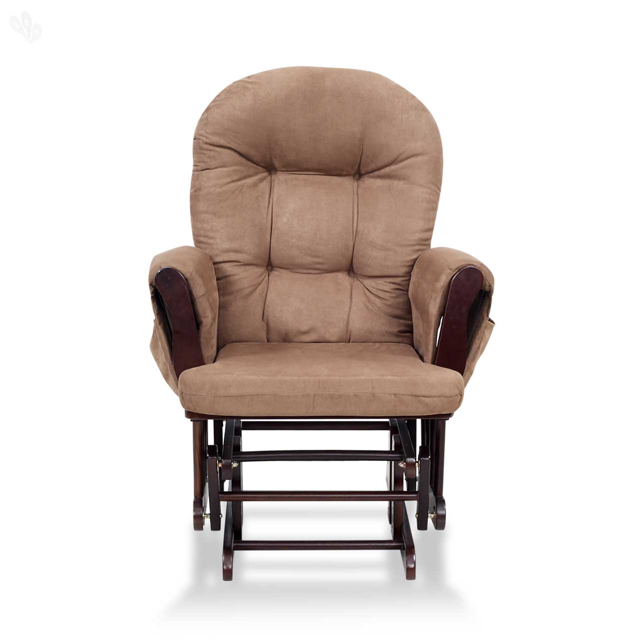 Buy Royal Oak Trinity Rocking Chair With Brown Upholstery Online @ â¹16500 from ShopClues