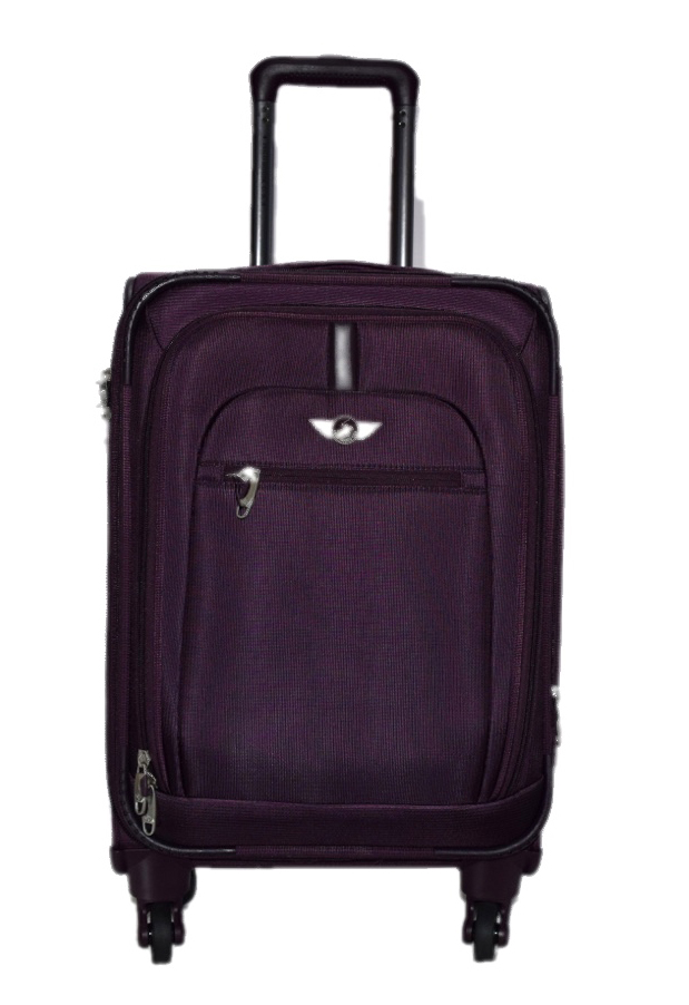 Buy Polo House USA 28 inch 4 Wheel Teflon Suitcase Bag, Purple Color ...