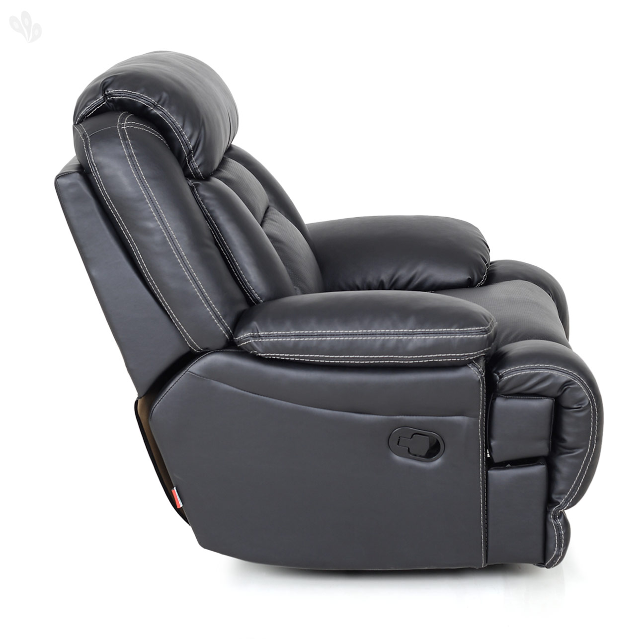 Buy Royal Oak Royal SingleSeater Recliner With Black Upholstery Online