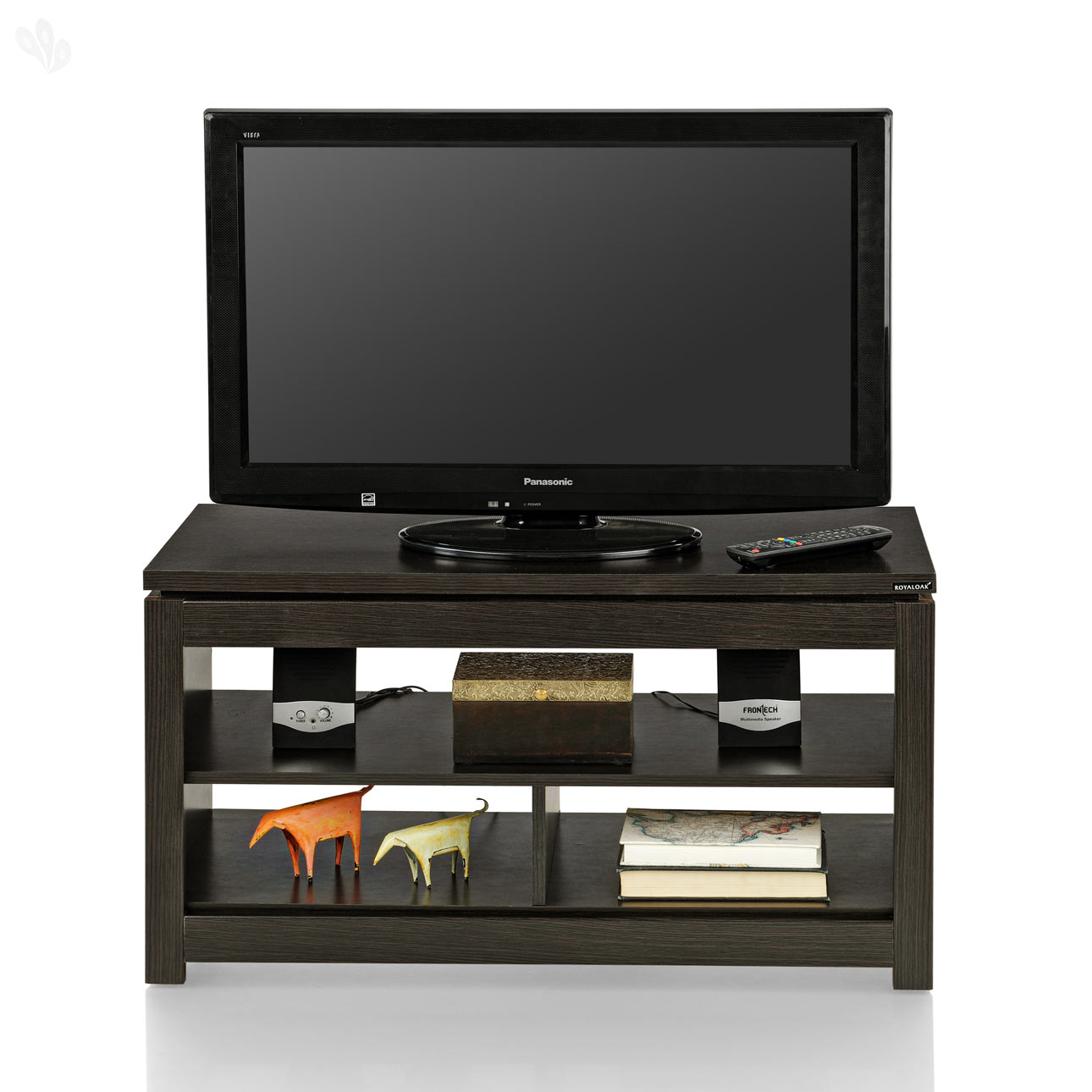 Buy Royal Oak Geneva Tv Stand With Dark Finish Online @ ₹3250 from ...