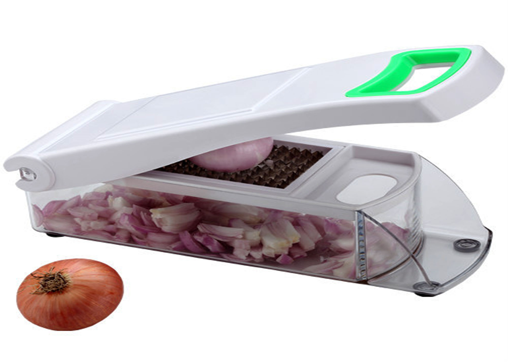 Fruit and Vegetable Cutter with 2 Different Blades