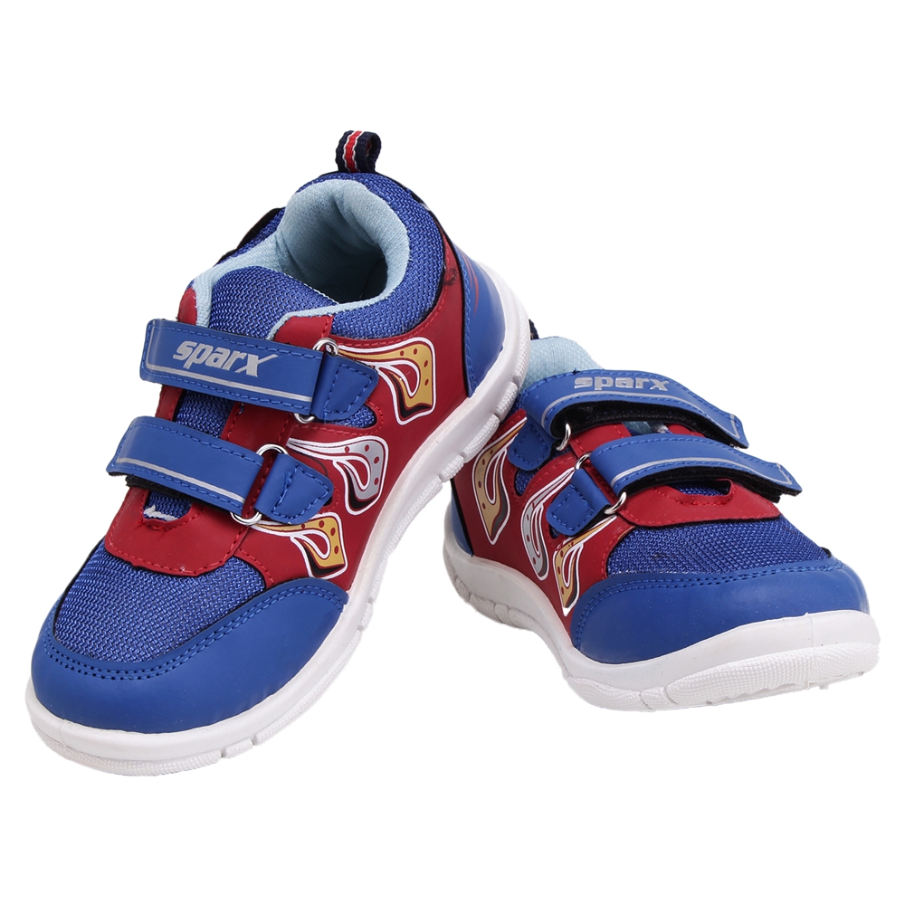 Buy Sparx-502 Blue Red Shoes Online @ ₹475 from ShopClues