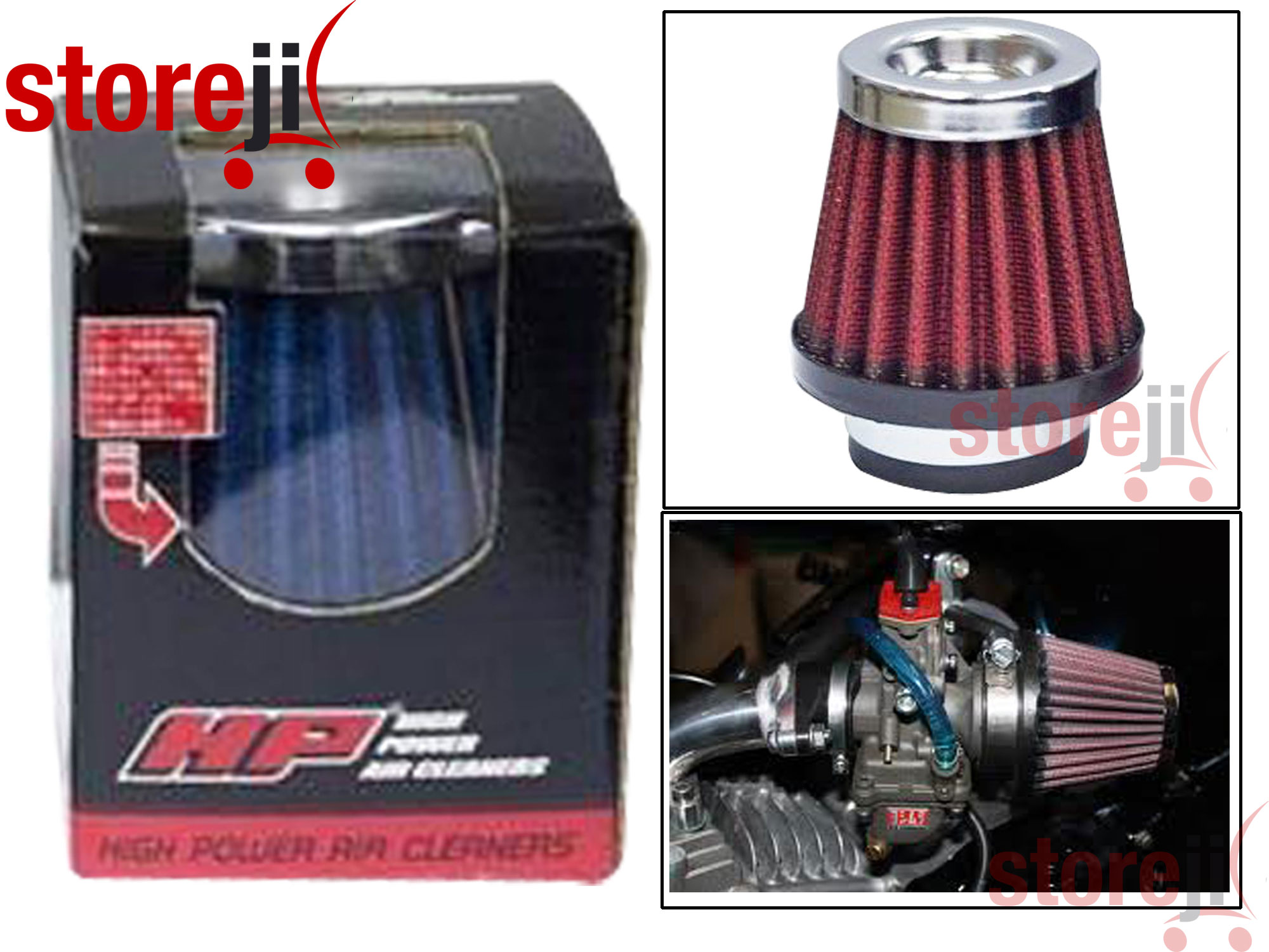 HP Bike Air Filter for High Performance Biking Motorcycle