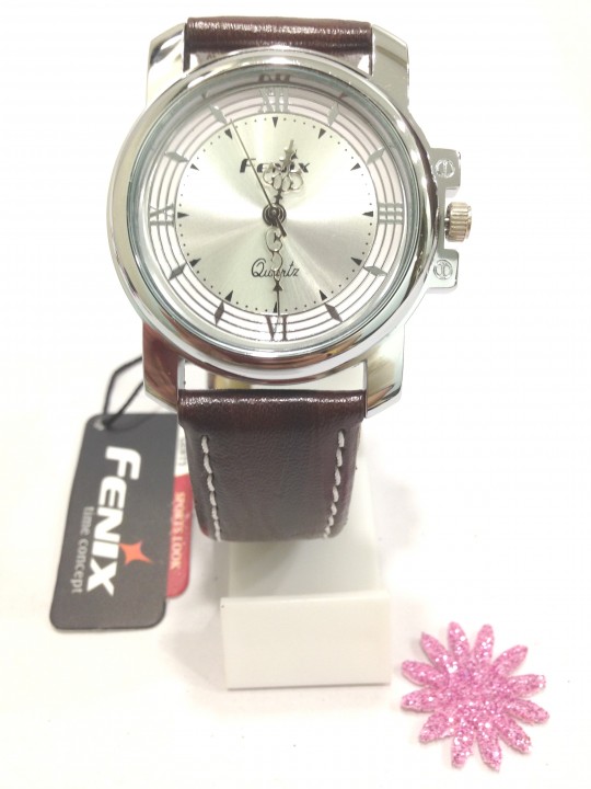 Buy Brown Leather Belt Stylish Formal Wrist Watch for Men Boys (F41