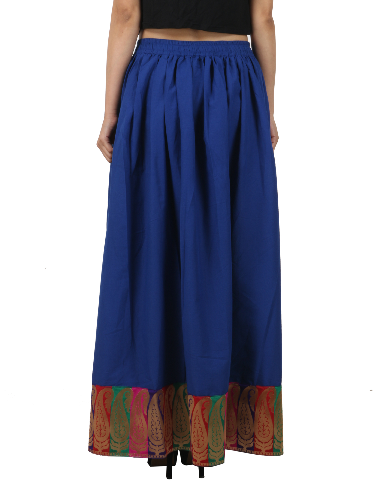 Buy DConcept Woven Womens Gathered Long Skirt Online ₹849 from ShopClues