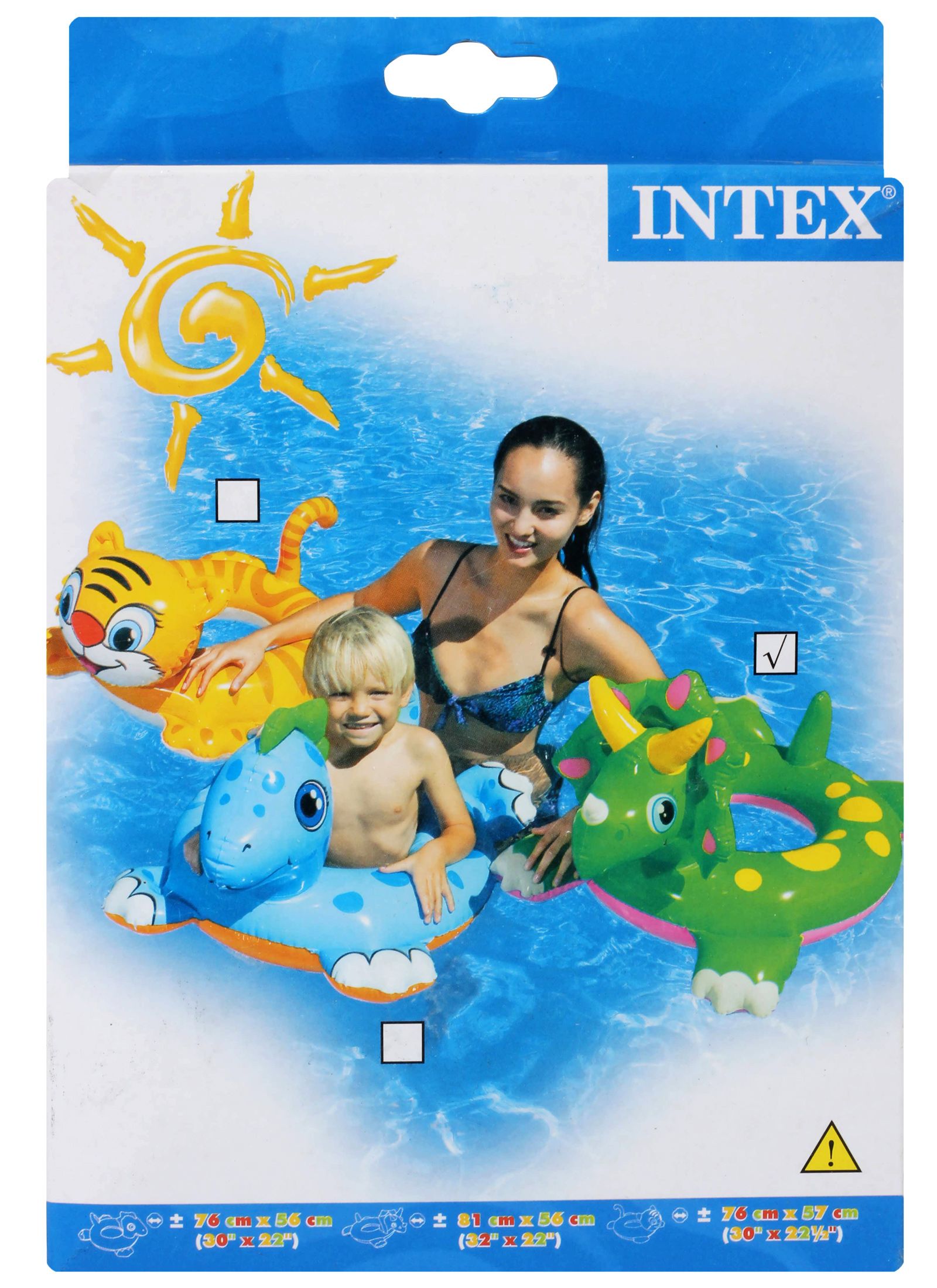 INTEX INFLATABLE BABY POOL SWIM WATER RING FOR KIDS