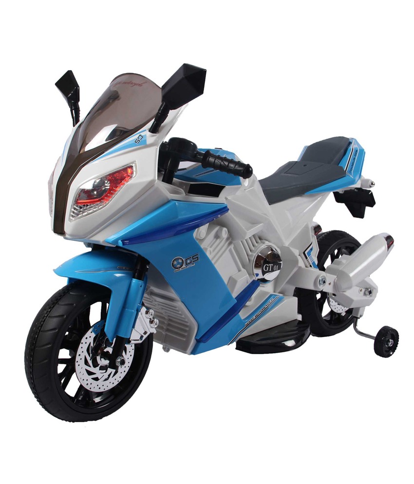 Buy Kids Battery operated ride on BMW GS Motor Bike Online @ ₹8499 from