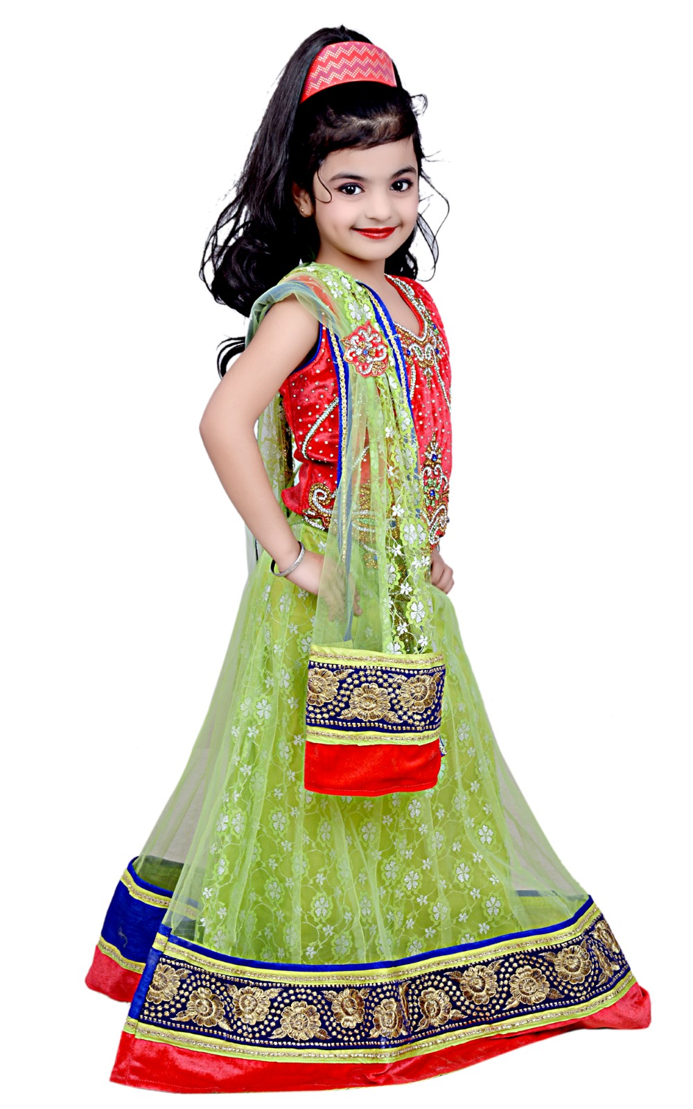 Kids dresses girls Embroidered stylish Lehenga Choli 3 4 5 6 7 8 years