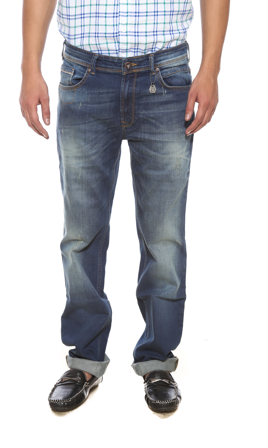 Buy Pepe Jeans Mens Blue Holborne Fit Jeans Online @ ₹1549 from ShopClues