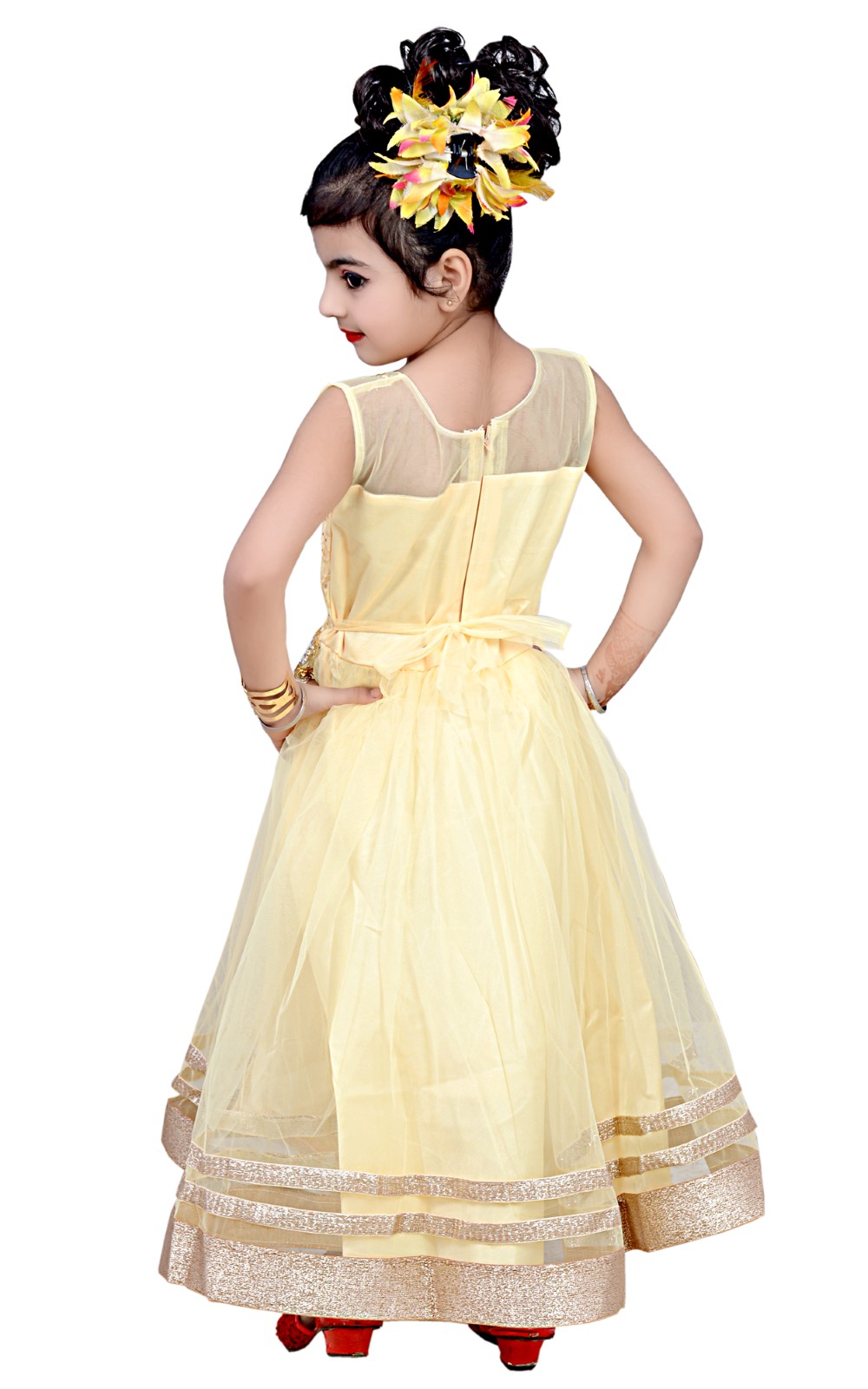 8 years long frock