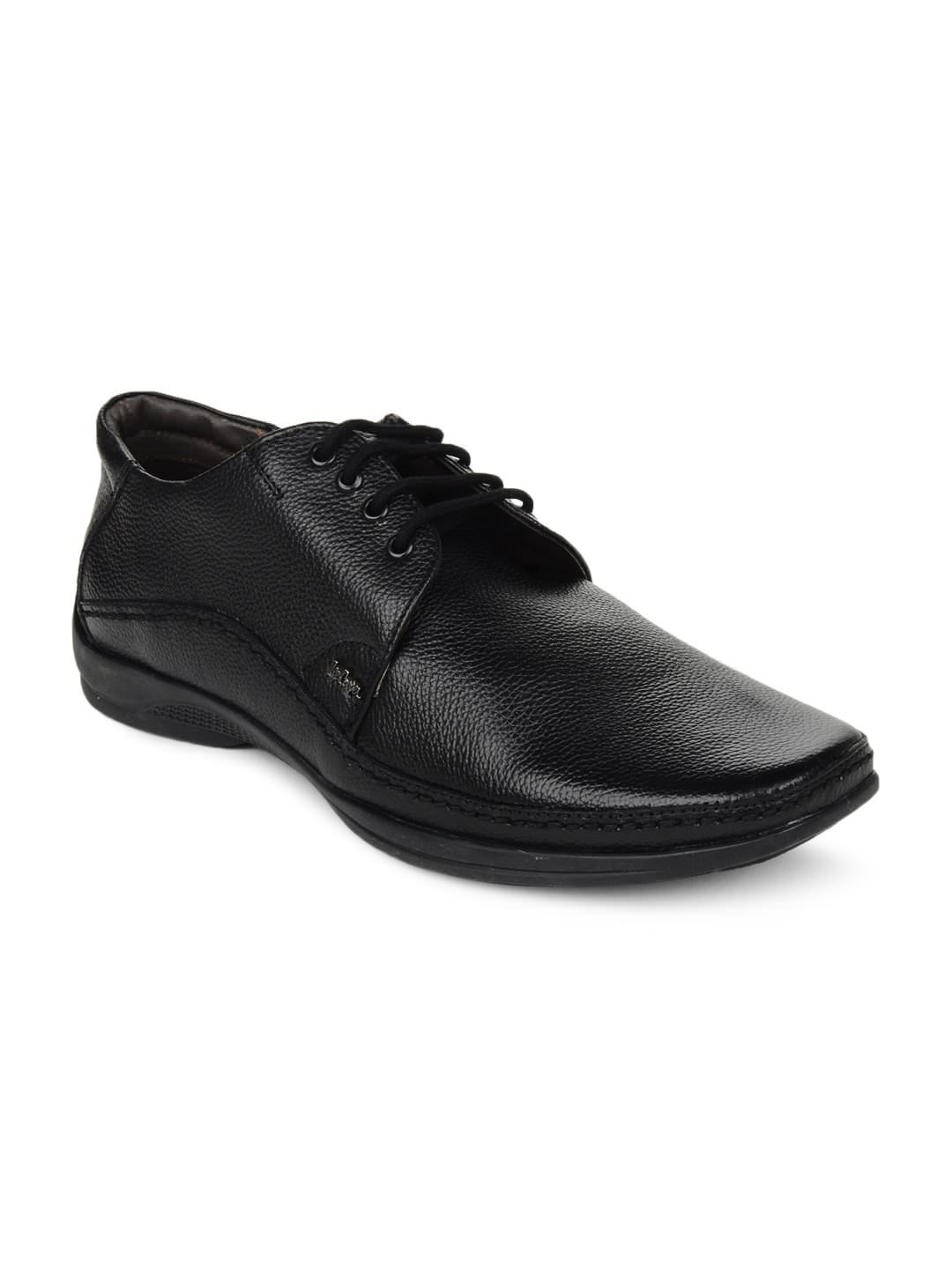 Online Lee Cooper Men's Black Formal Shoes (Option 14) Prices ...