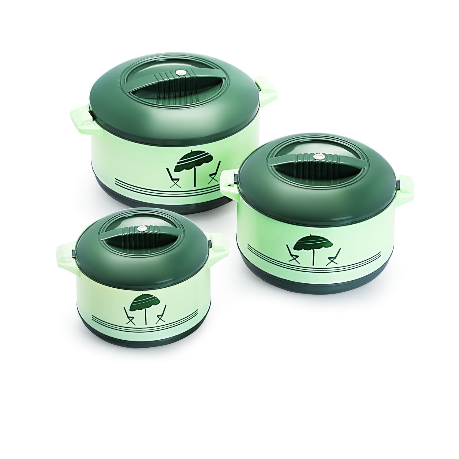 Buy Cello Chef Casserole Set 3 Piece (850/1500/2500 mL) Online ₹749